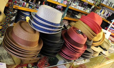 new gents' straw hats