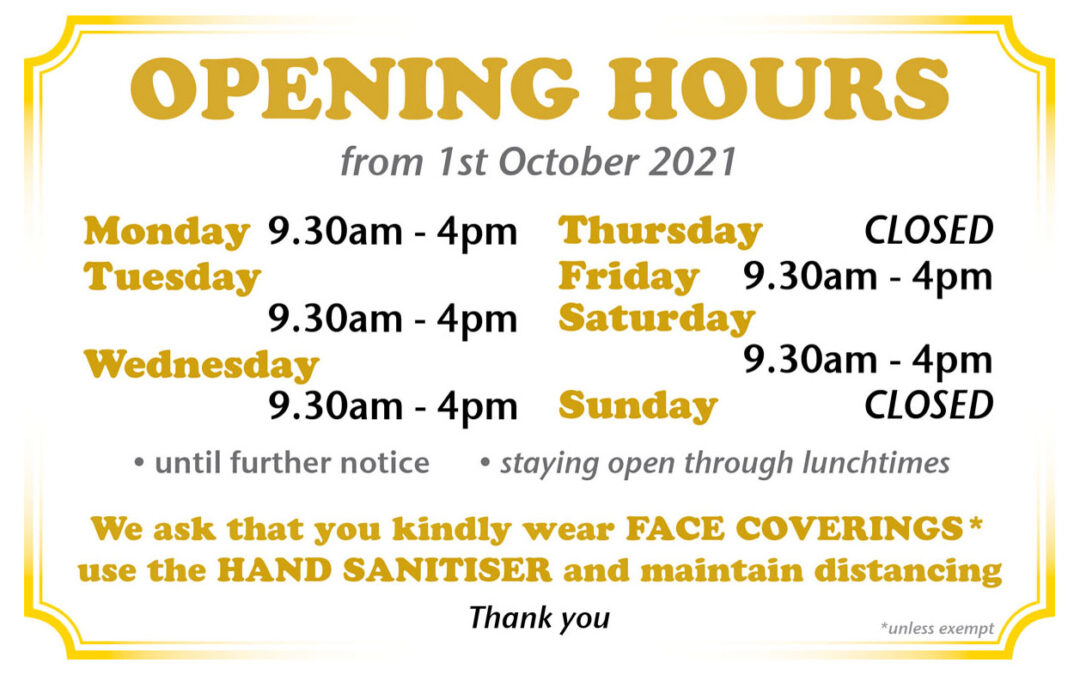 New Autumn Hours