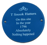 blue plaque