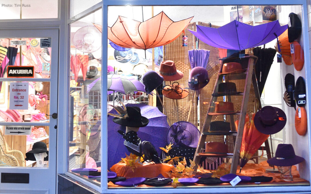 Autumn Hits the Window