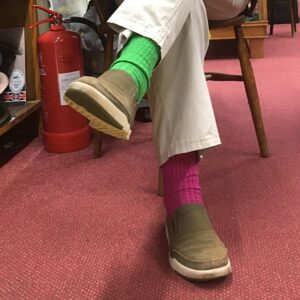Tenderfoot men's socks at T Snook, hat shop in Bridport, Dorset, UK