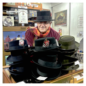 Pork pie hats just in at T Snook, hatters