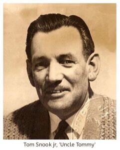 Tom Snook jr, aka Uncle Tommy, late of T Snook, hatters of Bridport