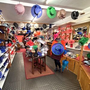 Wedding hats at T Snook, hat shop in Bridport, Dorset, UK