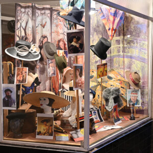 Hats in Art for Dorset Art Weeks 2026, at T Snook, hatters of Bridport, Dorset, UK