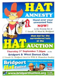 Bridport Hat Festival 2026 - Hat Auction