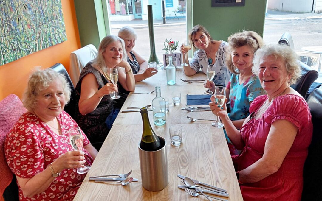 Snooks' staff meal at the Olive Tree, August 2026, for the hatters T Snook of Bridport, Dorset, UK
